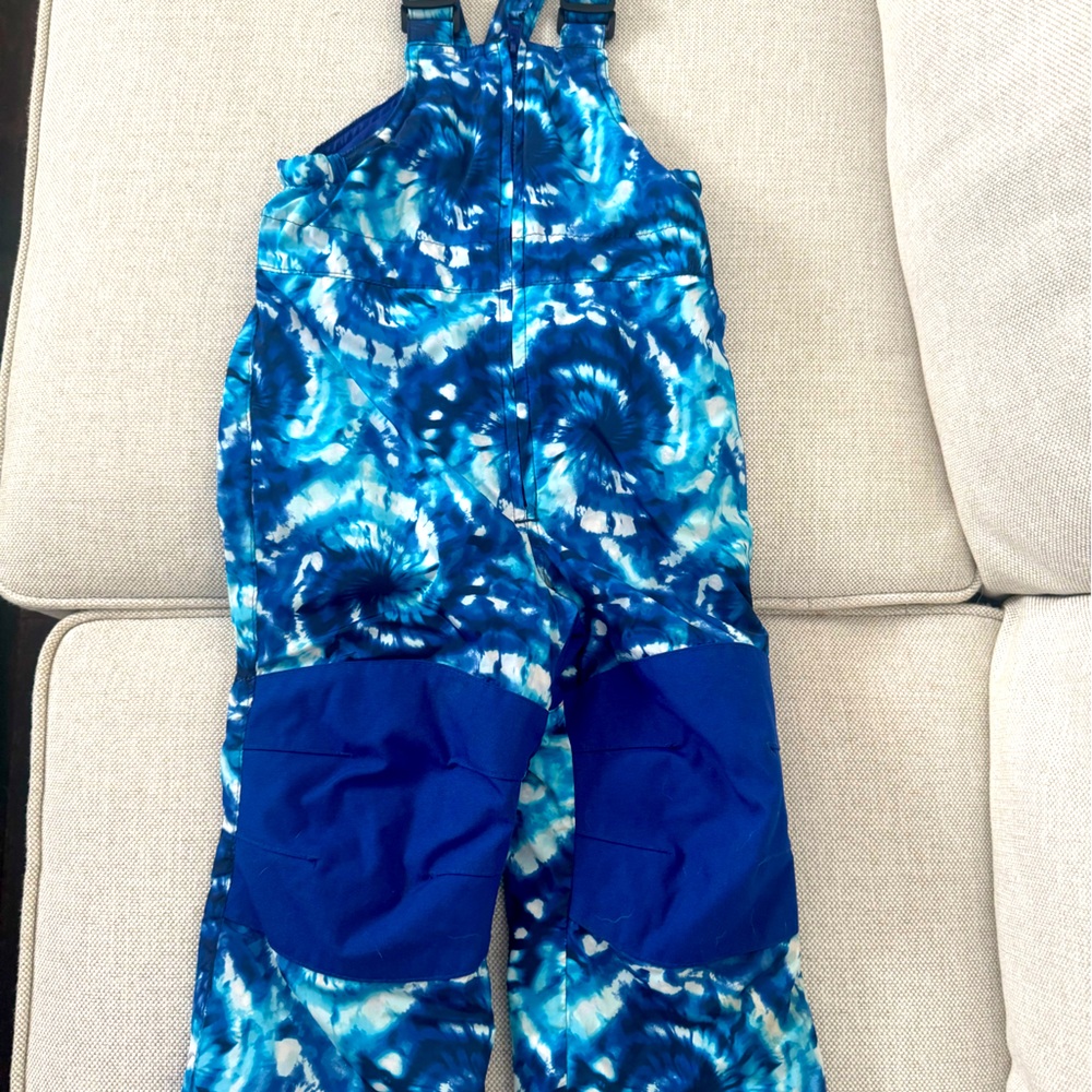 Lands end snow bib ski pants snow pants - like new!